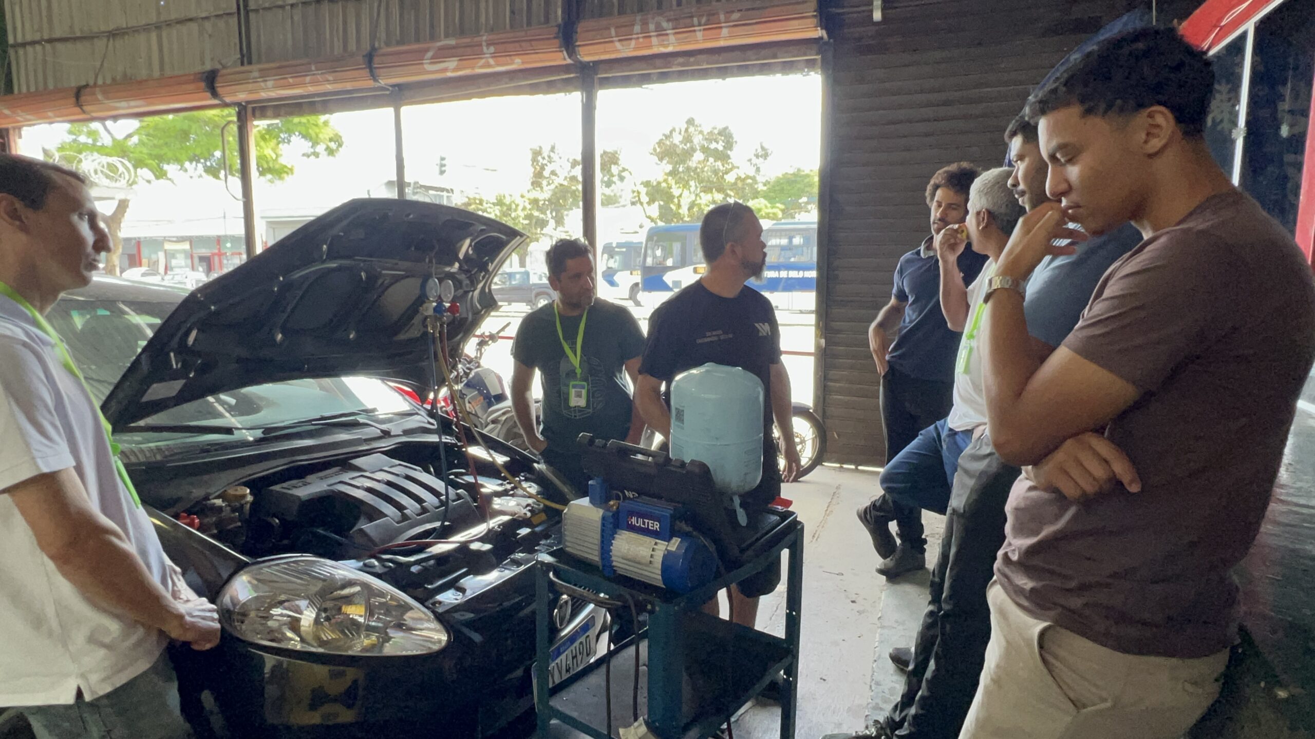 Testes estruturados em módulos de climatização digital